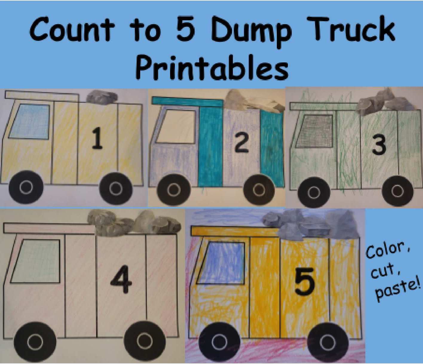 Dump Truck Count to five craft